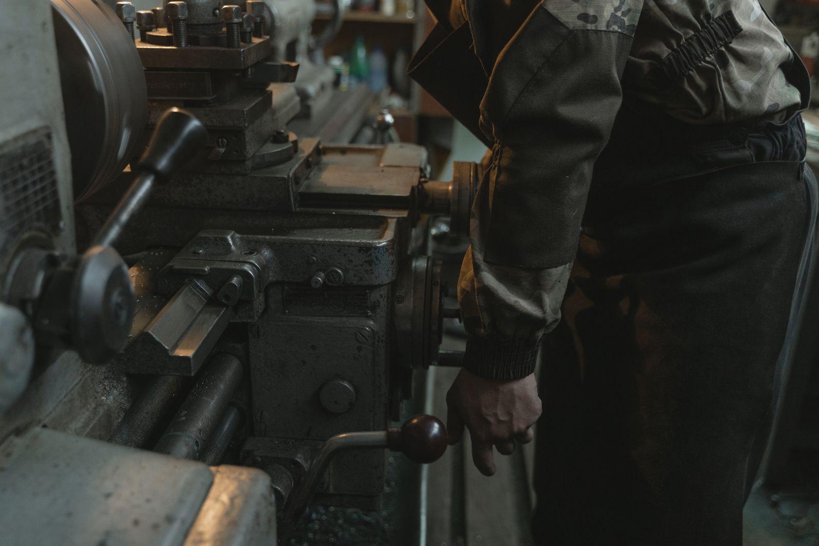 At the Lathe